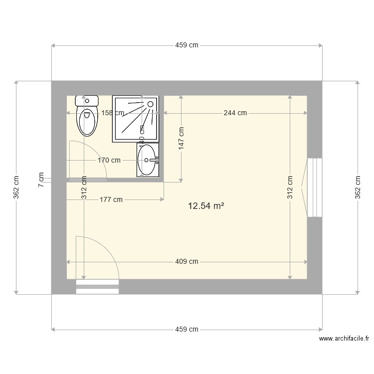 SACRE Laurence. Plan de 0 pièce et 0 m2