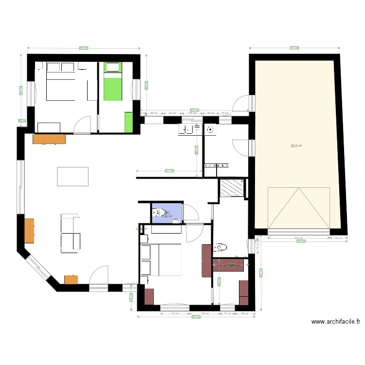 quiberon1. Plan de 0 pièce et 0 m2