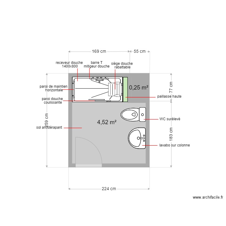 kacimi. Plan de 0 pièce et 0 m2