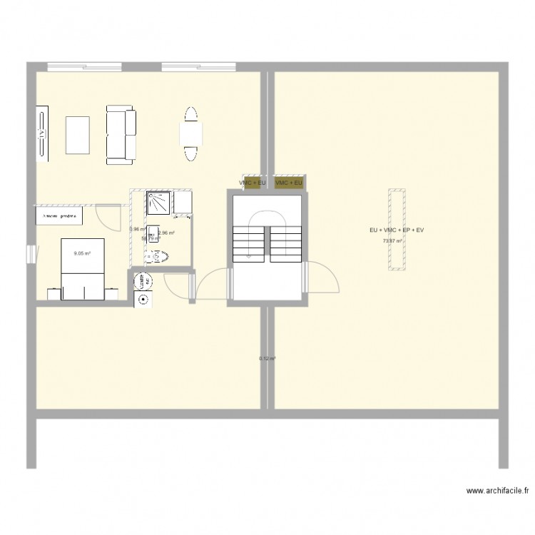 Immeuble 3. Plan de 0 pièce et 0 m2