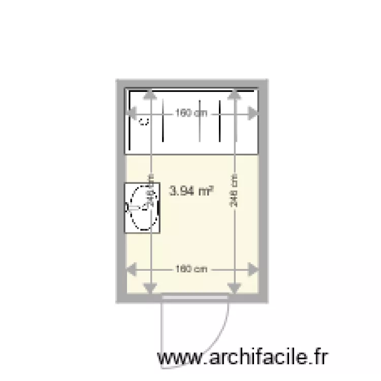 SANTRE MICHELINE . Plan de 
