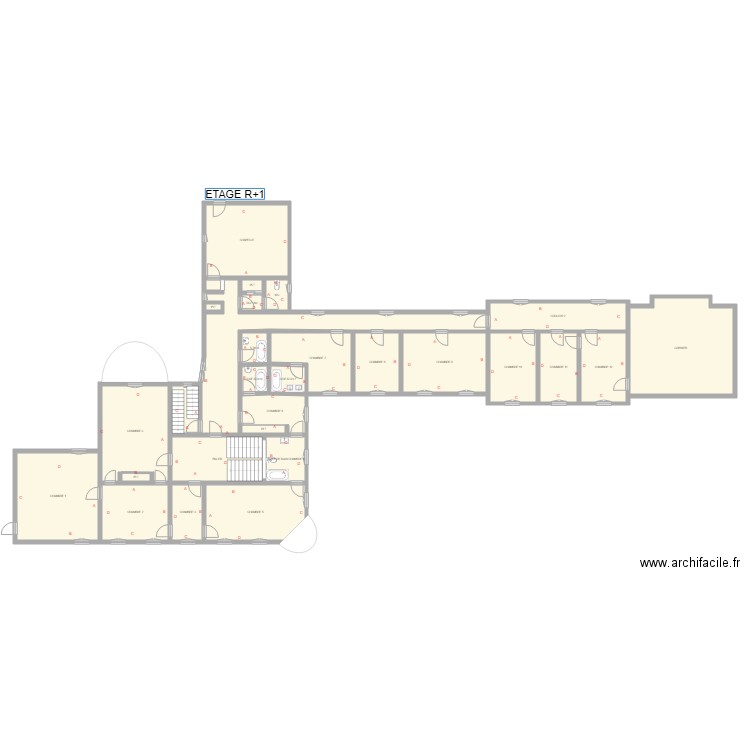 CHERCORAT R1 PLOMB. Plan de 0 pièce et 0 m2