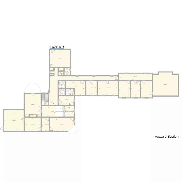 CHERCORAT R1 PLOMB. Plan de CHERCORAT R1 PLOMB. Plan de