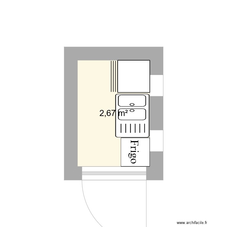 cuine d ete. Plan de 0 pièce et 0 m2