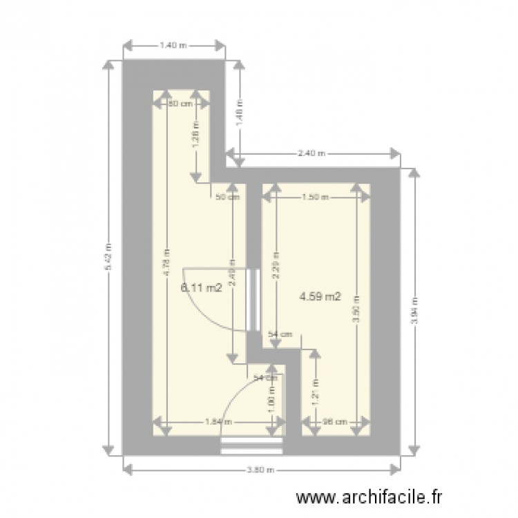 local technique. Plan de 0 pièce et 0 m2