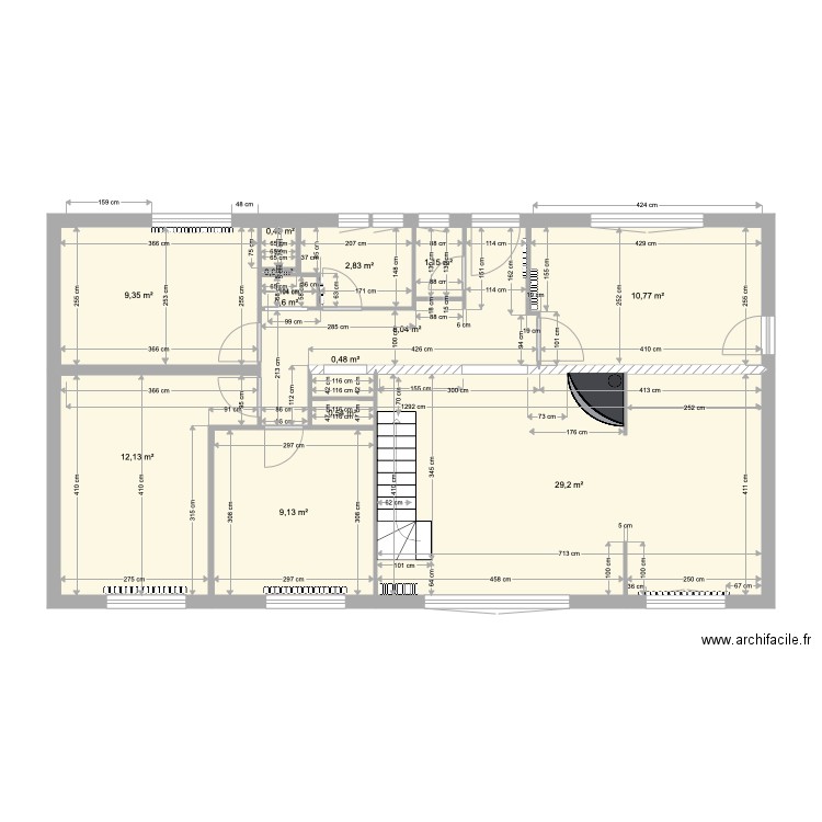 Plan arc en ciel EDL. Plan de 0 pièce et 0 m2