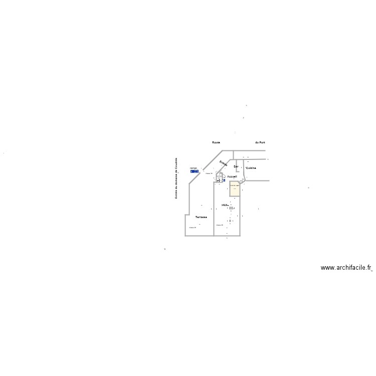 LE PLAISANSCIEZ  sanitaires. Plan de 0 pièce et 0 m2