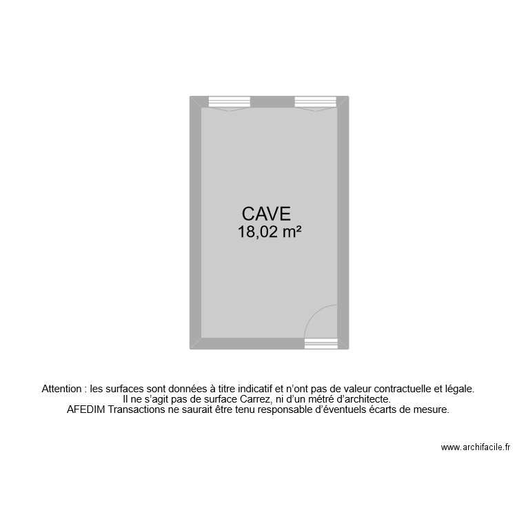 BI 10863 CAVE. Plan de 0 pièce et 0 m2
