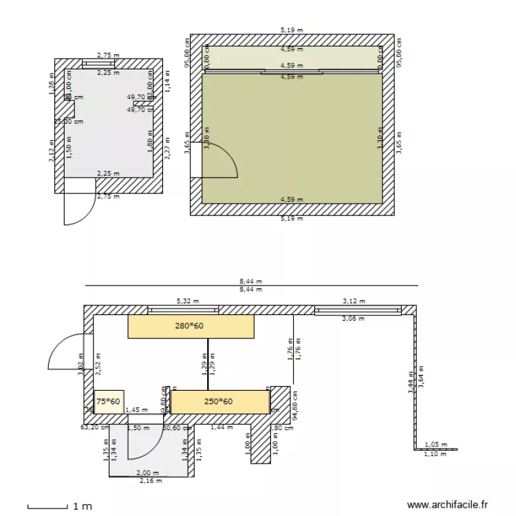 Détail. Plan de Détail. Plan de