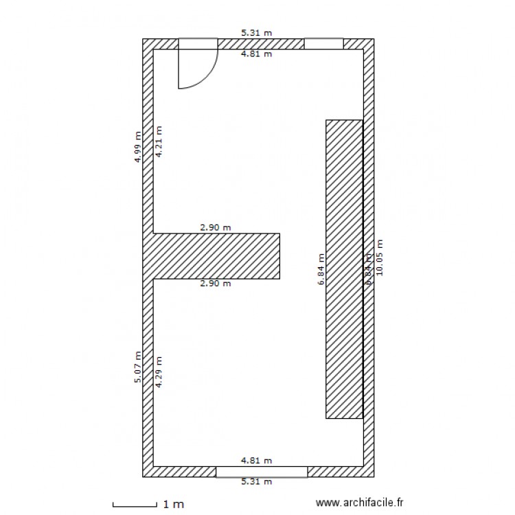 paix etage. Plan de 0 pièce et 0 m2