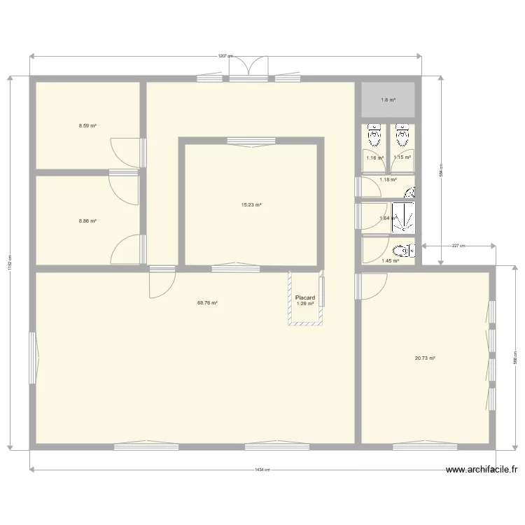 Paris Thionville 75019 Existant . Plan de Paris Thionville 75019 Existant . Plan de