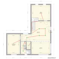 Plan etage eclairage
