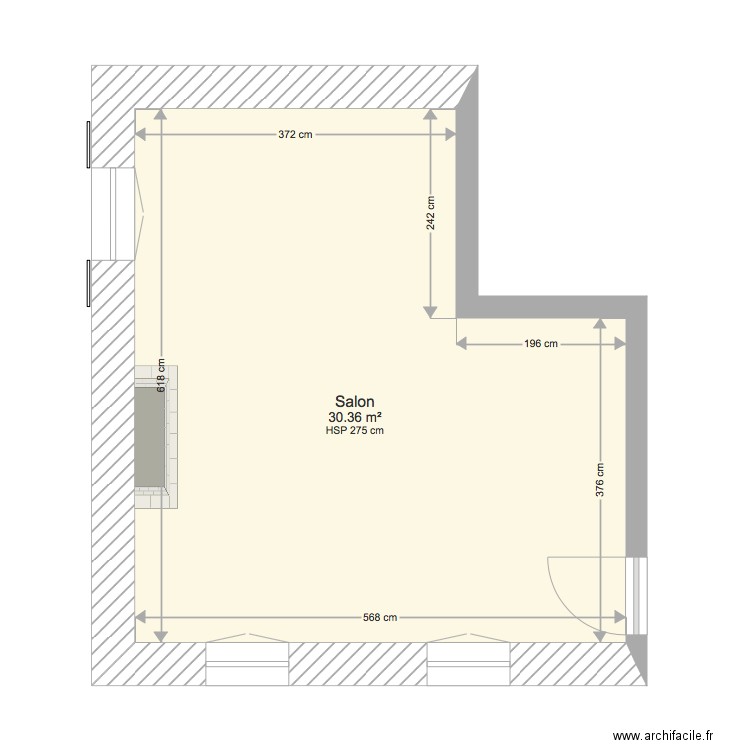 Projet Terrefort. Plan de 0 pièce et 0 m2