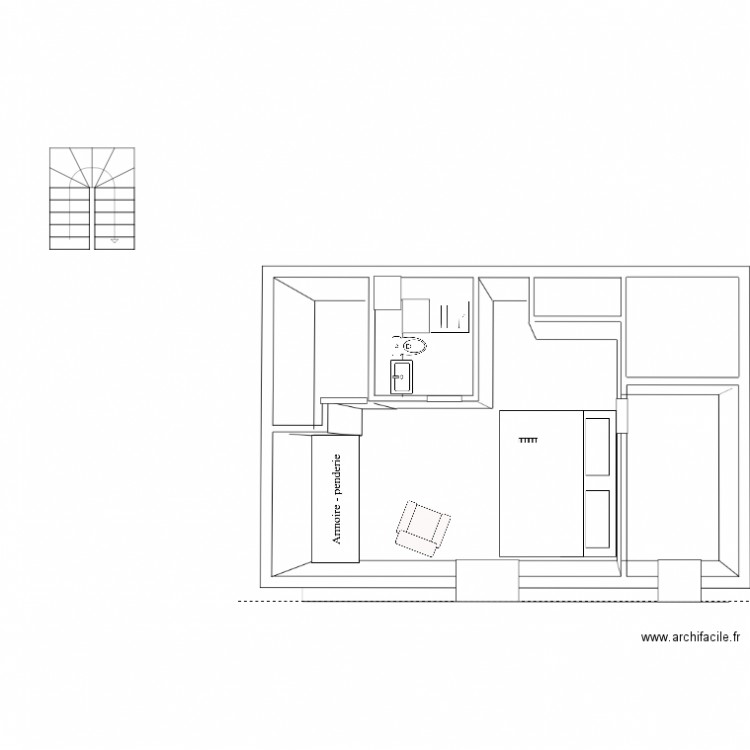 2ETAGE ANTONY. Plan de 0 pièce et 0 m2