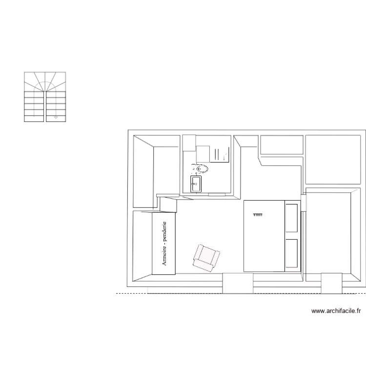 2ETAGE ANTONY. Plan de 