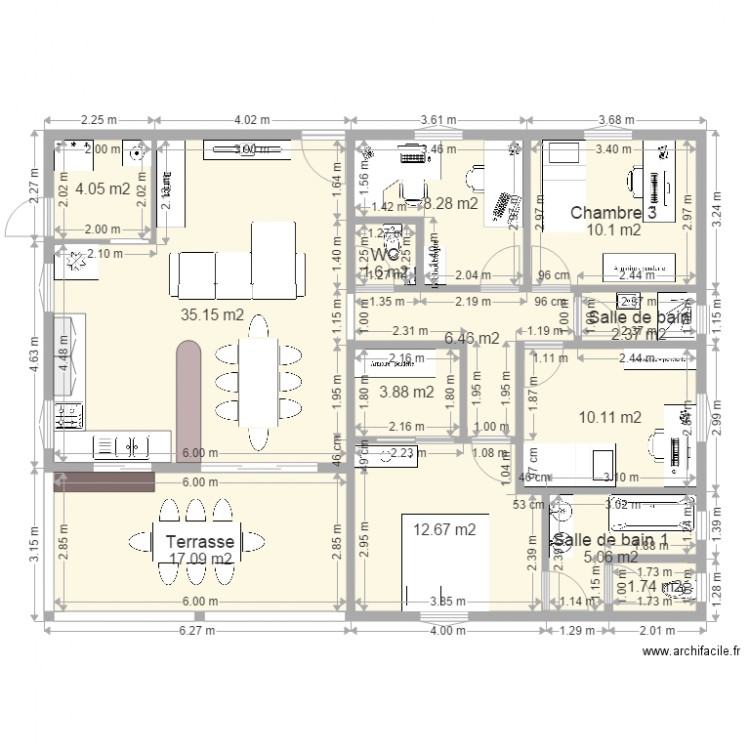 PLAN MAISON LOUISON AUDREY LOIC 2. Plan de 0 pièce et 0 m2