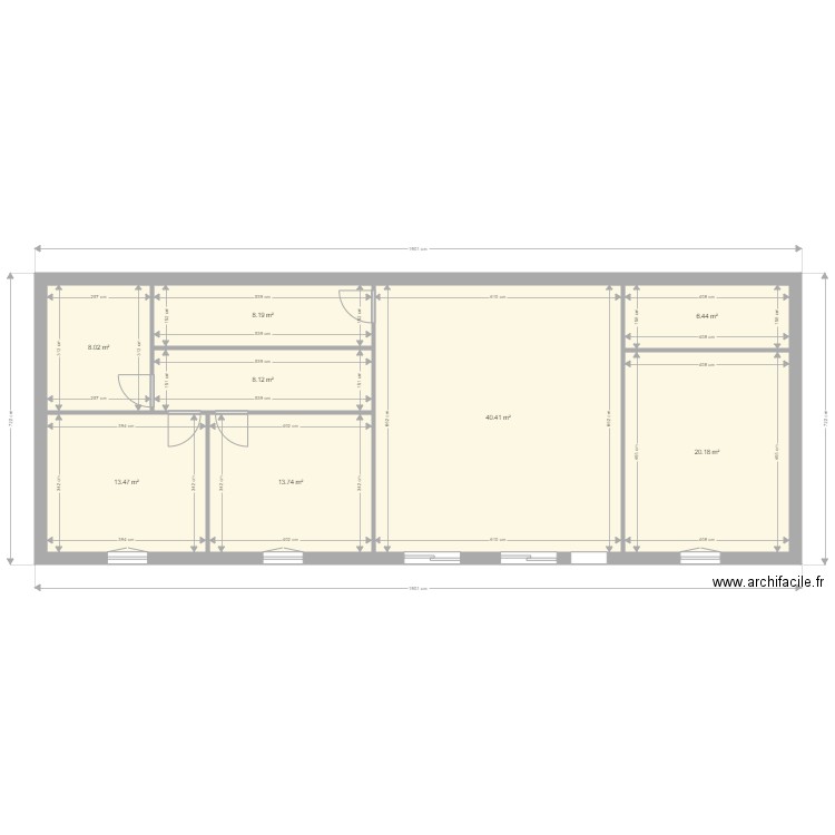 plan 120 m2 b. Plan de 0 pièce et 0 m2
