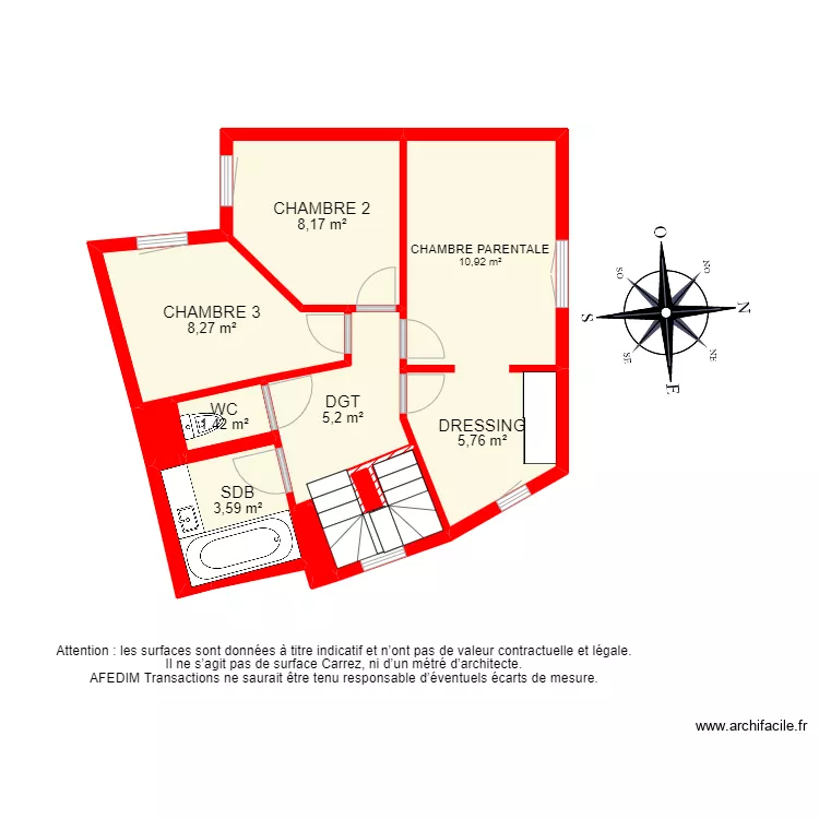 BI12750 - appartement . Plan de BI12750 - appartement . Plan de