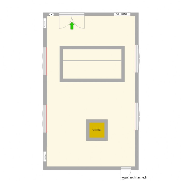 PLAN SALLE SCULPTURE 1ER. Plan de 0 pièce et 0 m2