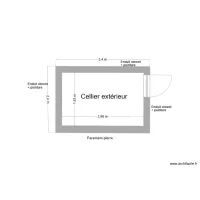 Cellier ext&eacute;rieur plan