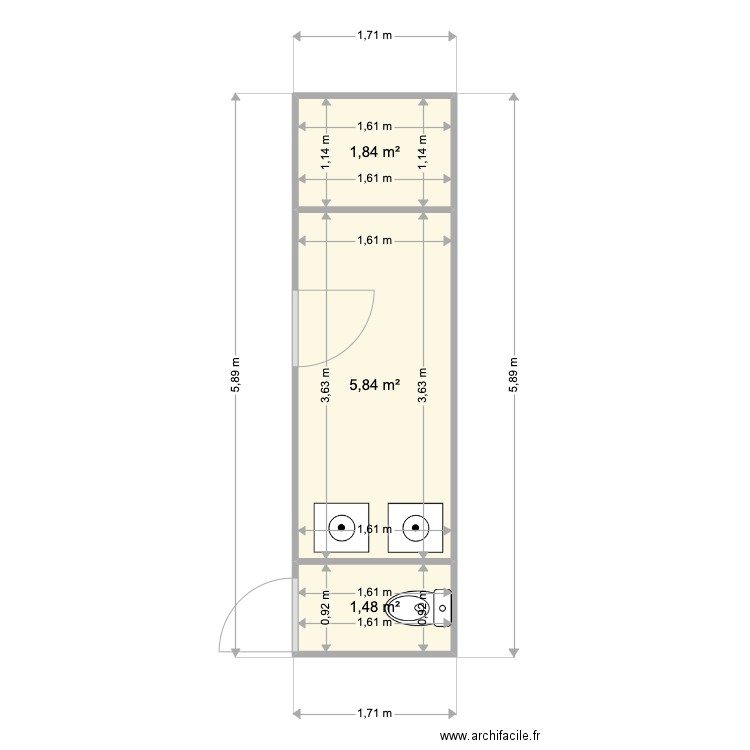 cuarto pila casa Laurel. Plan de 0 pièce et 0 m2