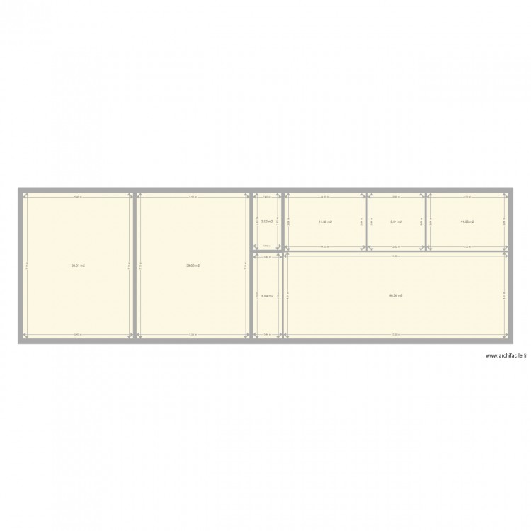 MAISON 2 V2. Plan de 8 pièces et 166 m2