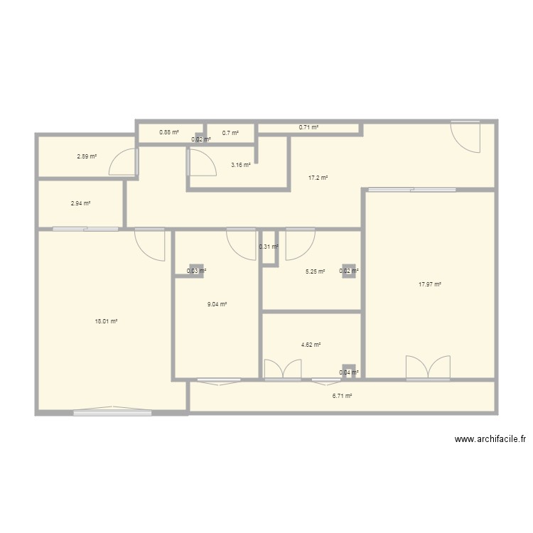 plan final. Plan de 0 pièce et 0 m2