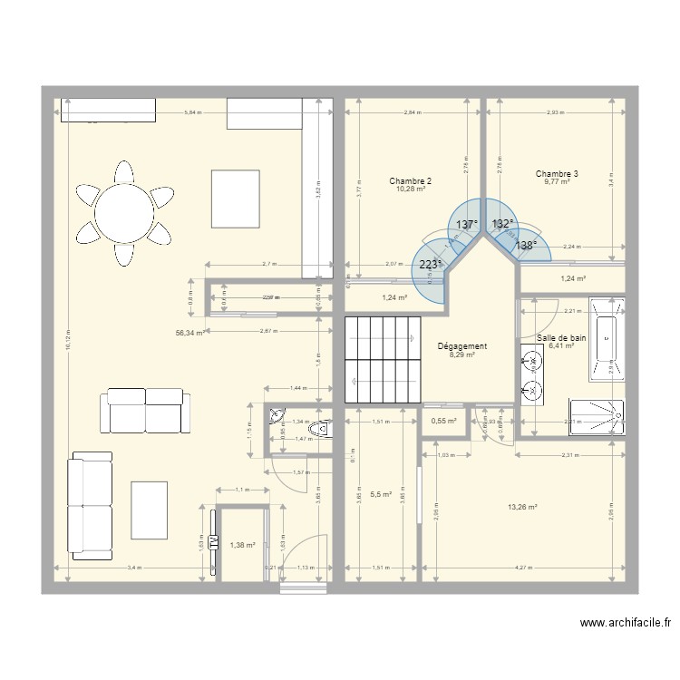 tresilley. Plan de 0 pièce et 0 m2