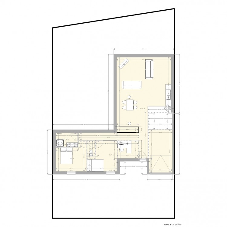 Plan maison Florian Elwine Ind A. Plan de 0 pièce et 0 m2