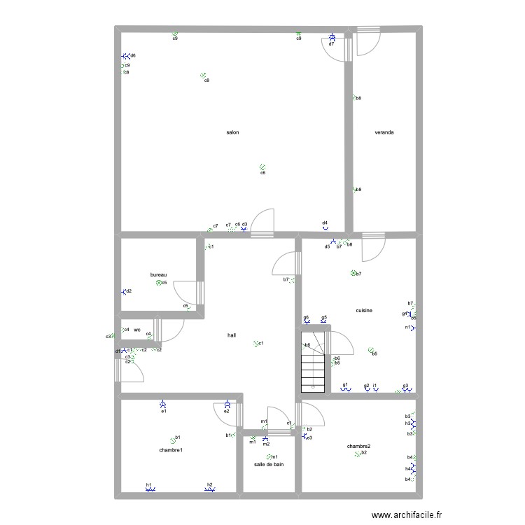 bonne fortune 7. Plan de 0 pièce et 0 m2