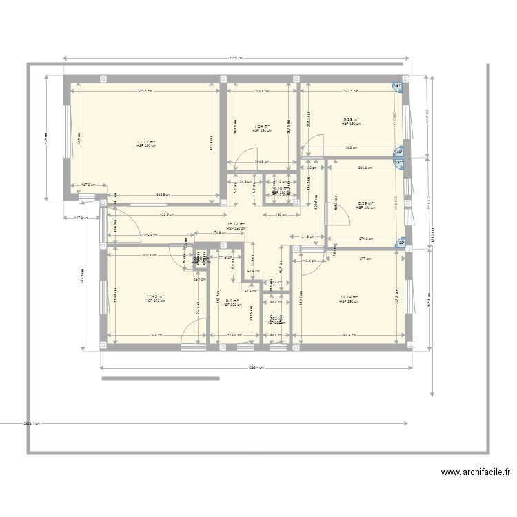 ma maison. Plan de 0 pièce et 0 m2