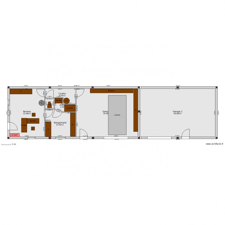 Depot avec. Plan de 0 pièce et 0 m2