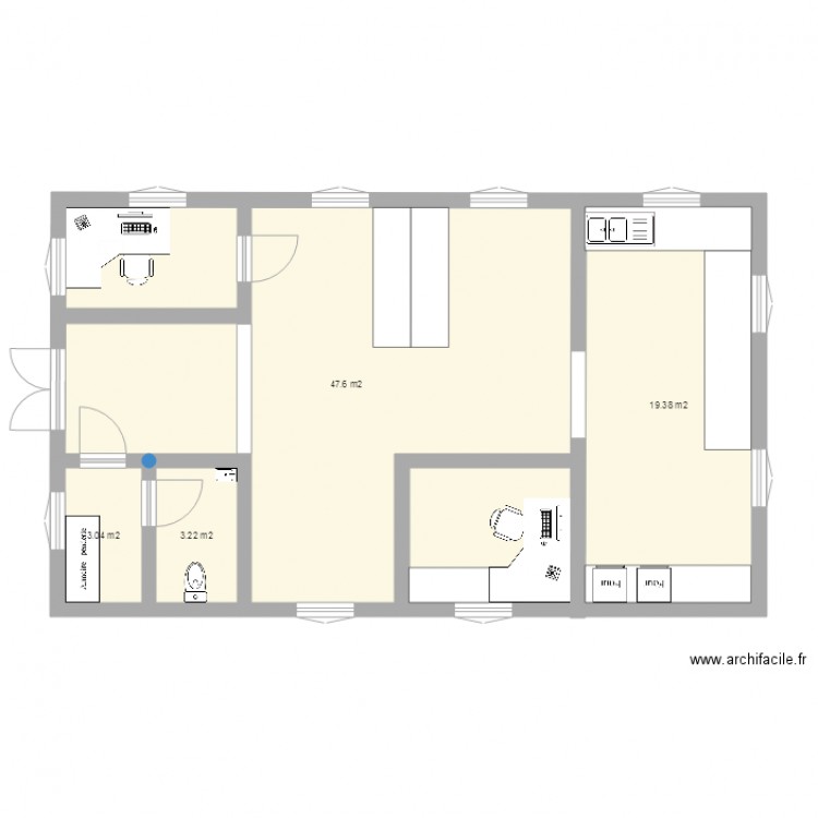 labo prothèse dentaire. Plan de 0 pièce et 0 m2