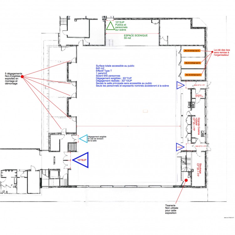 RDC Sécurité Artoulouse 2018. Plan de 0 pièce et 0 m2