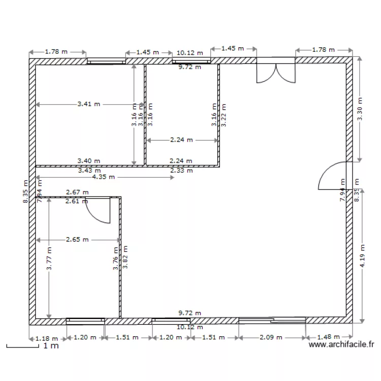 Plan d'origine. Plan de Plan d'origine. Plan de