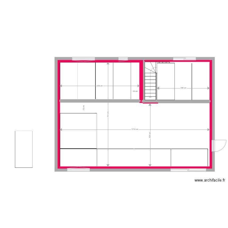 Garage 2020 n21 plafond. Plan de 0 pièce et 0 m2