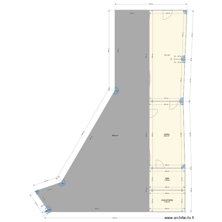 Brut. Plan de 0 pièce et 0 m2