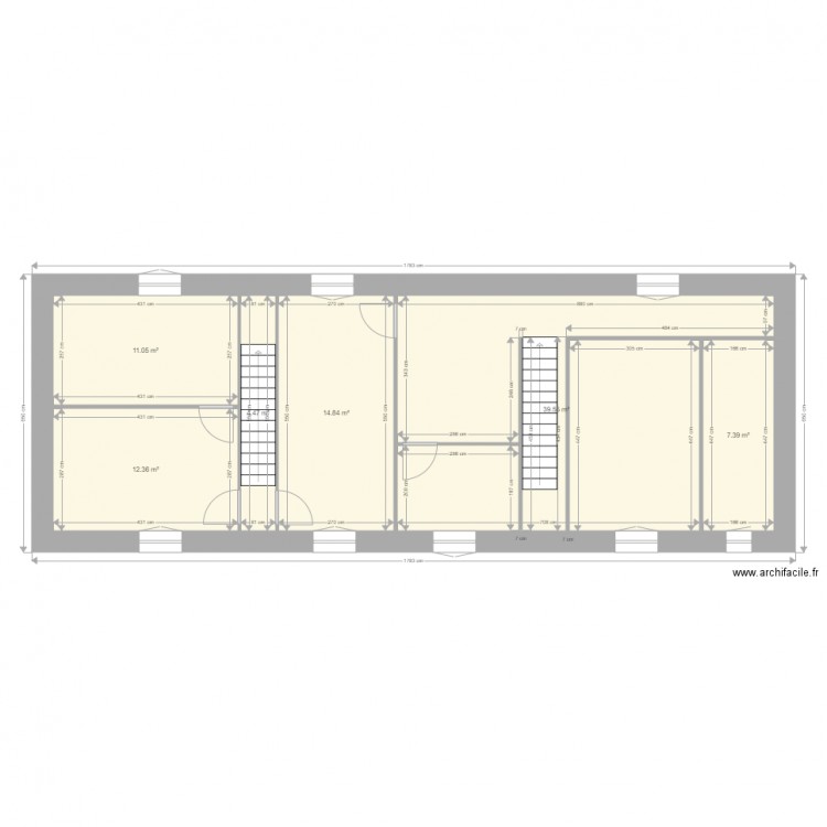 2eme étage Gleizé. Plan de 0 pièce et 0 m2