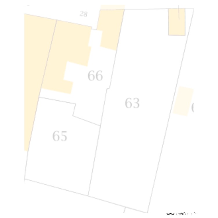 Plan terrain . Plan de 0 pièce et 0 m2