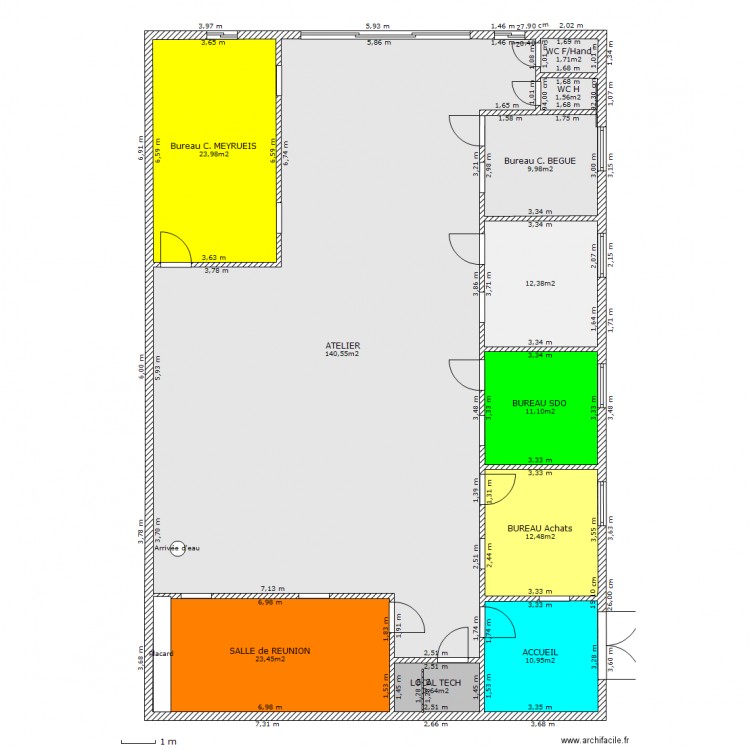 Bureau Vézénobres Oct 2012. Plan de 0 pièce et 0 m2