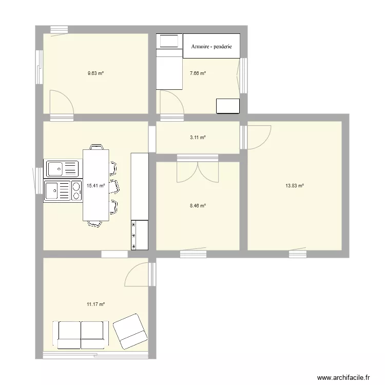maison anglais. Plan de maison anglais. Plan de