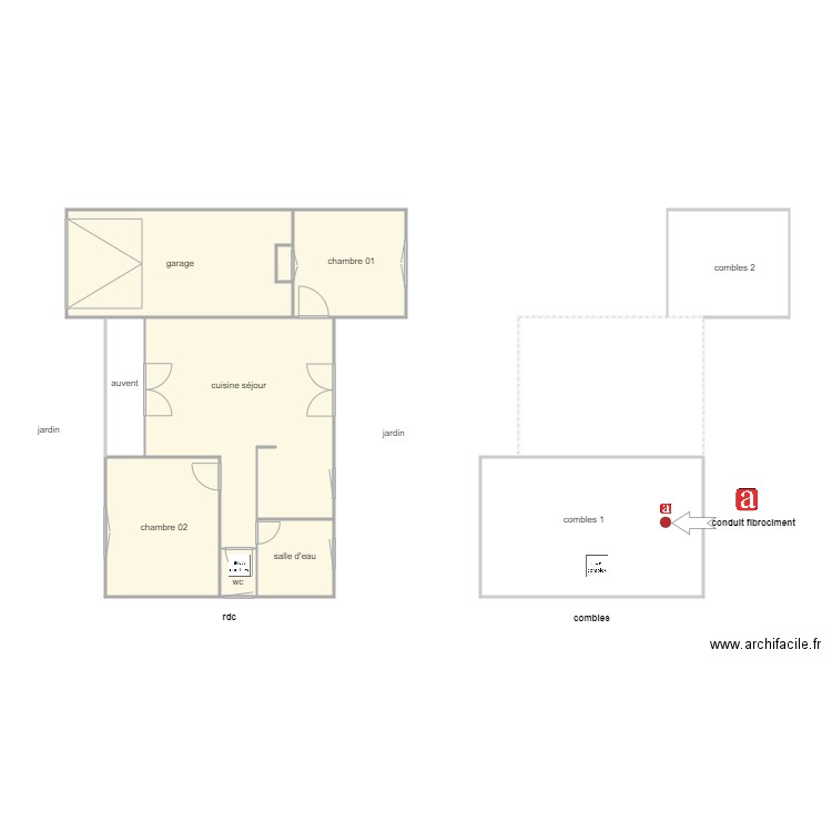 perre faivre am. Plan de 0 pièce et 0 m2