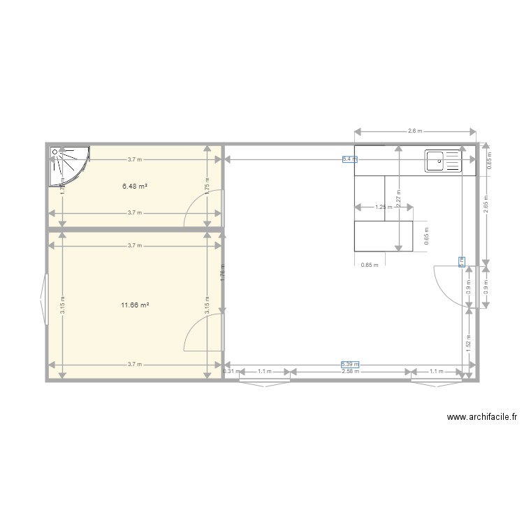 lion dor. Plan de 0 pièce et 0 m2