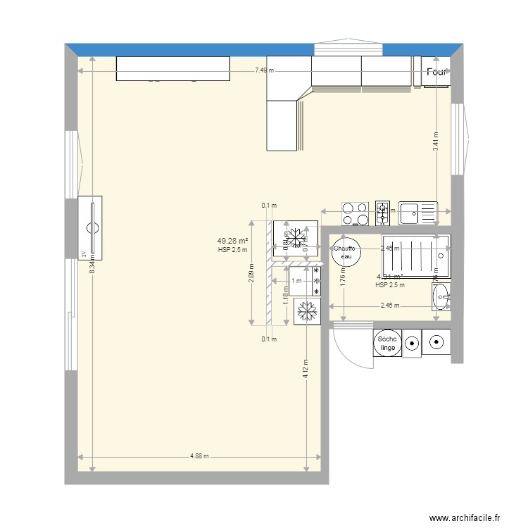 amènagement. Plan de 0 pièce et 0 m2