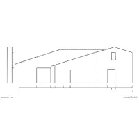 Fa&ccedil;ade Sud-est r&eacute;alis&eacute;