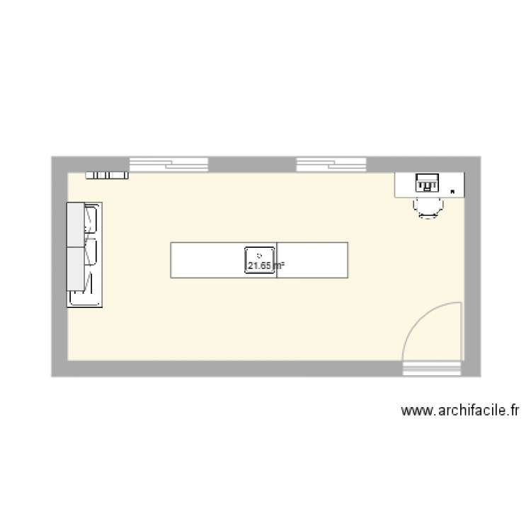 Salle Prépa Carmeu 2017. Plan de 0 pièce et 0 m2