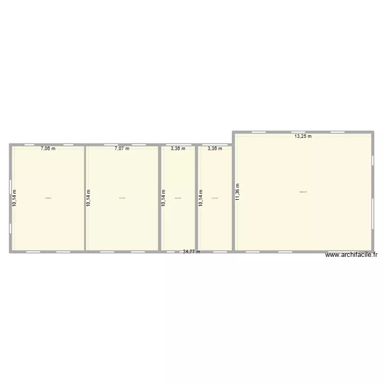 LES GAZOUILLIS PROJET. Plan de 