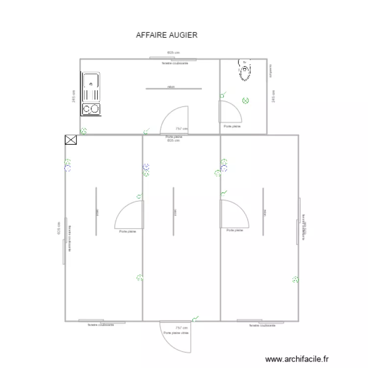 AFFAIRE AUGIER. Plan de 