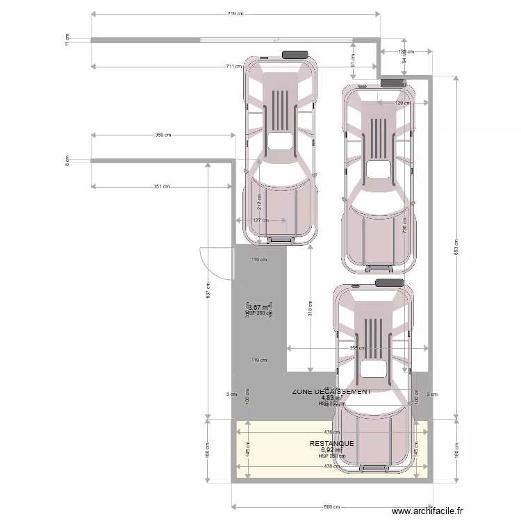 COUR GOLFE 2. Plan de 