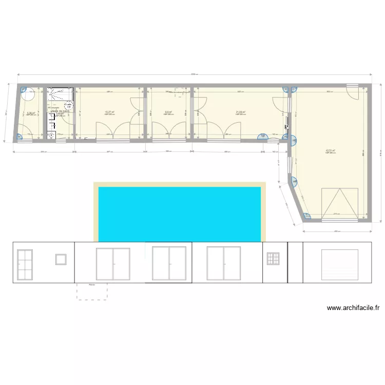 Pool House 201022 - Sebastien. Plan de 